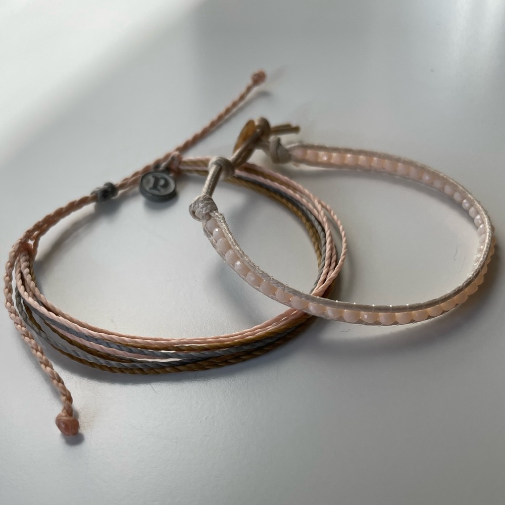 Sandy pink bracelet bundle